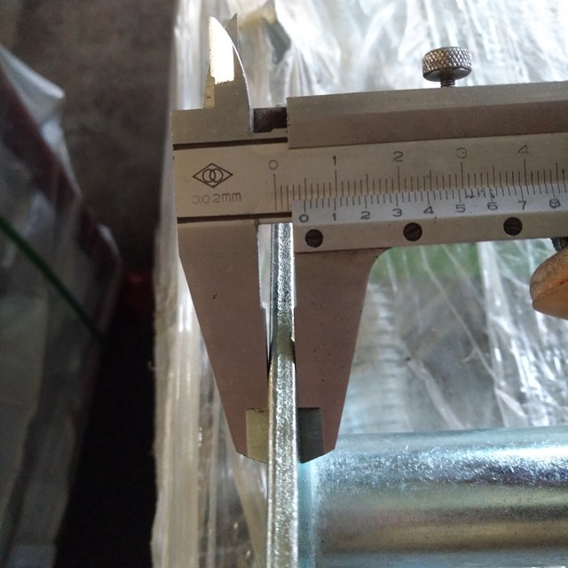 White Zinc Plating Scaffolding Fittings Tubular Base Plate