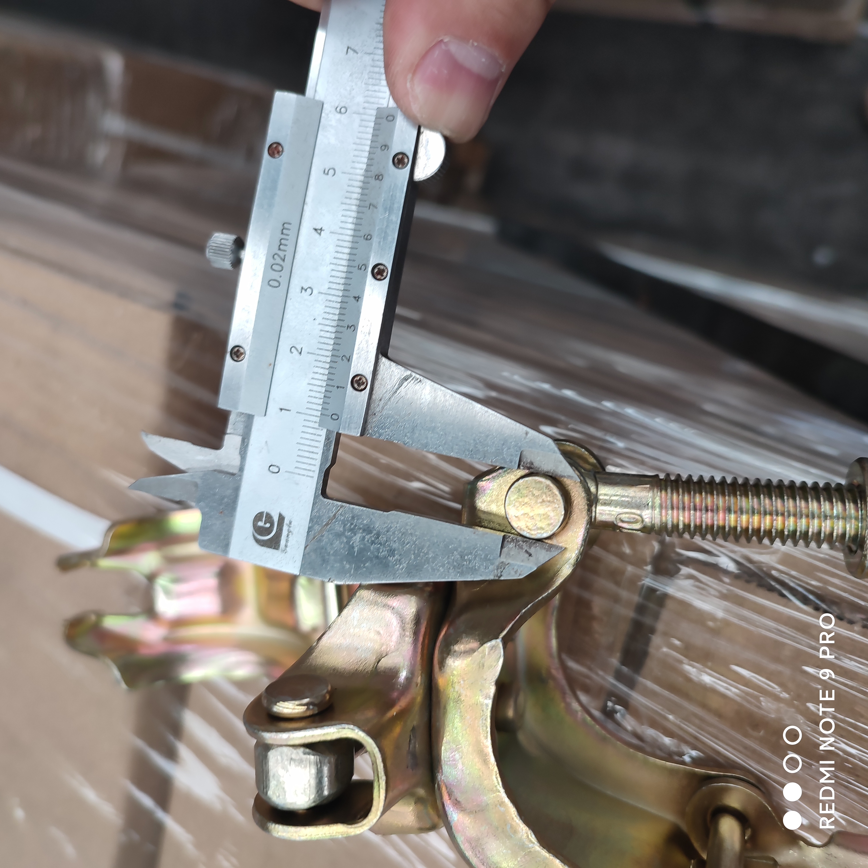 pressed coupler size