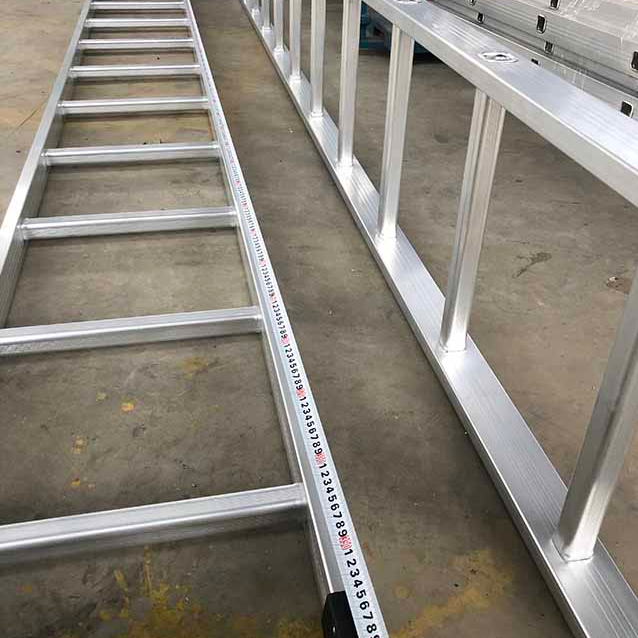 Aluminum Scaffolding Multi Purpose Folding Step Straight Ladders