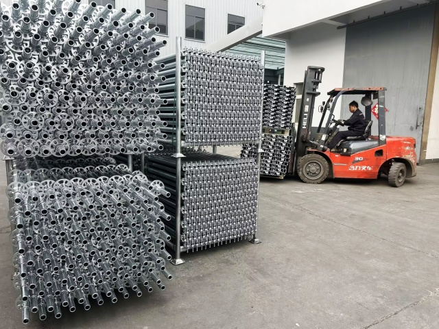 delivery of ringlock scaffolding system