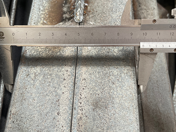 Kwikstage Scaffolding Ledger Dimensional Inspection