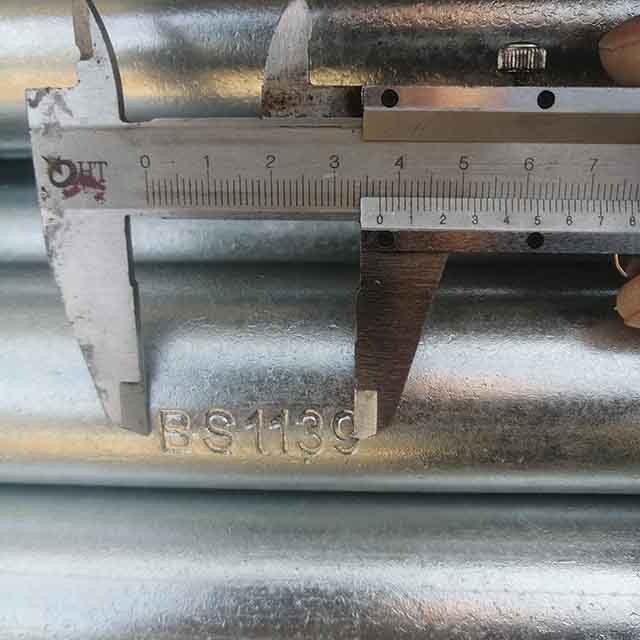 Steel Tube HDG Scaffolding Pipe