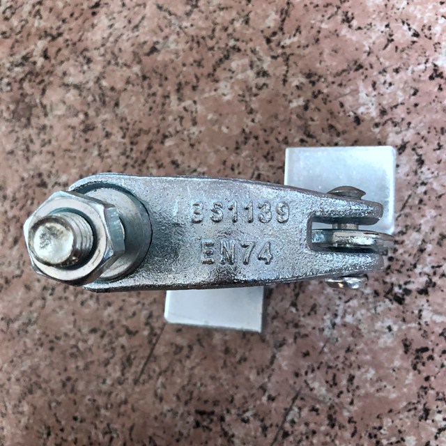 Scaffolding Drop Forged BRC Electro Plating Board Retaining Coupler