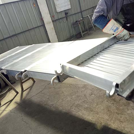 Aluminum Scaffolding Hook Plank and Deck Walk Boards