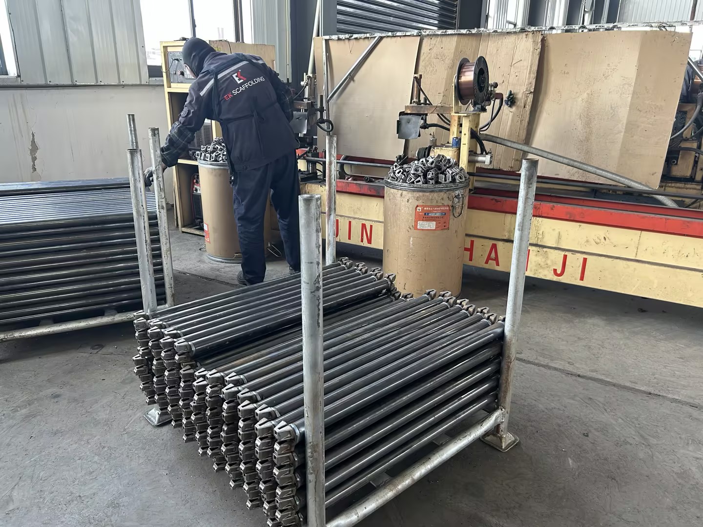 ringlock scaffolding welding