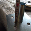 White Zinc Plating Scaffolding Fittings Tubular Base Plate