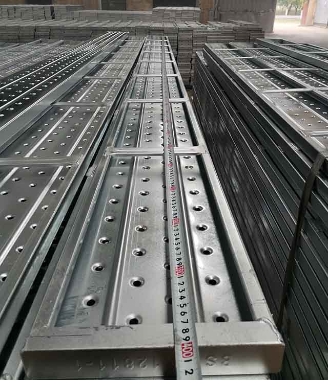 Galvanized Metal Deck Scaffolding Walk Boards
