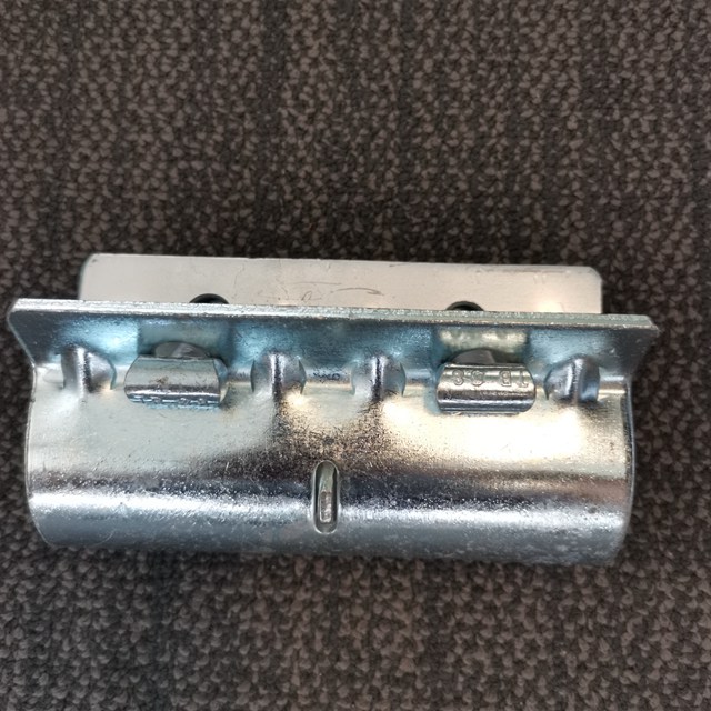 BS1139 Pressed Scaffolding Sleeve Coupler Zinc Plated External Connector