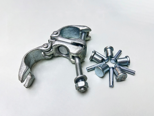 swivel coupler cap rivet