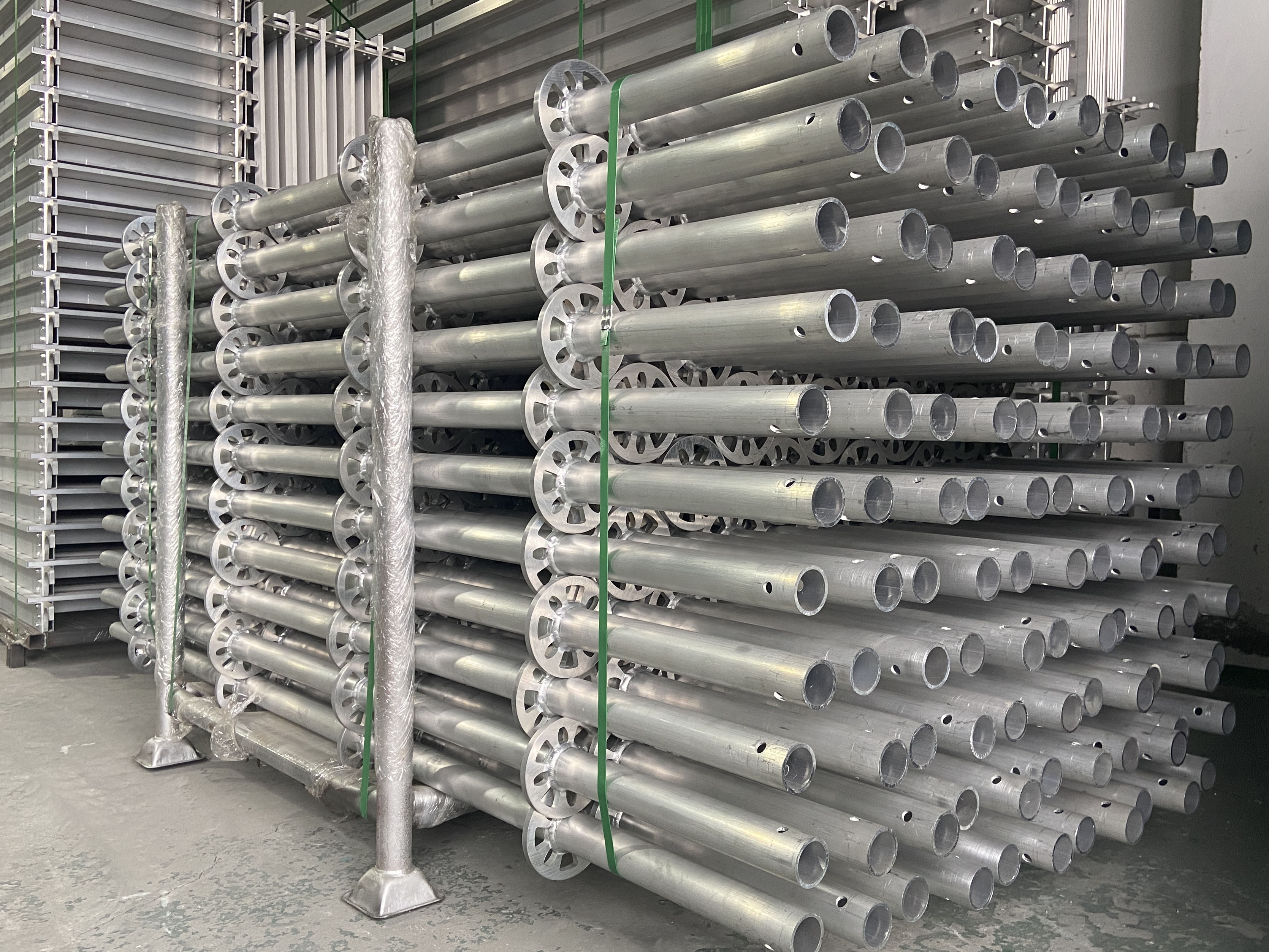 aluminum ringlock scaffolding vertical