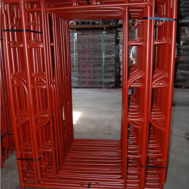 Painted Scaffolding Frame