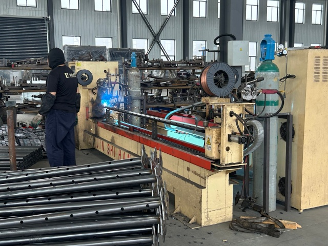 adjustable shoring posts welding