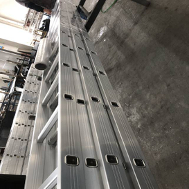 4M Aluminum Construction Building Scaffolding Straight Ladder