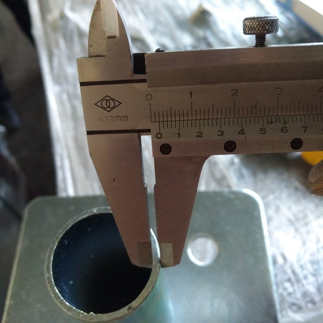 White Zinc Plating Scaffolding Fittings Tubular Base Plate