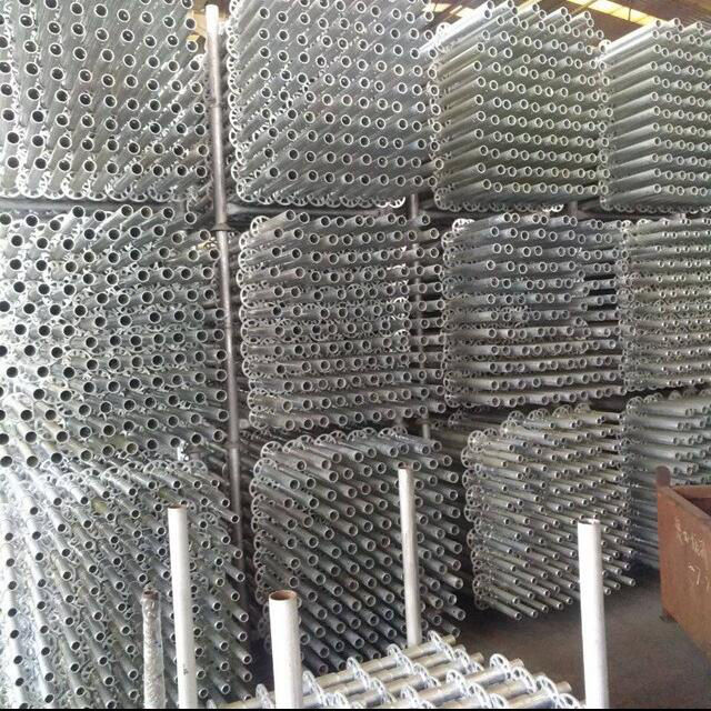 Galvanized Steel Scaffolding Standard Vertical for Ringlock System