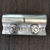 BS1139 Pressed Scaffolding Sleeve Coupler Zinc Plated External Connector