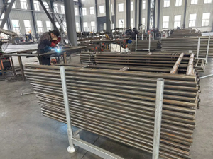 Walk thru frame welding