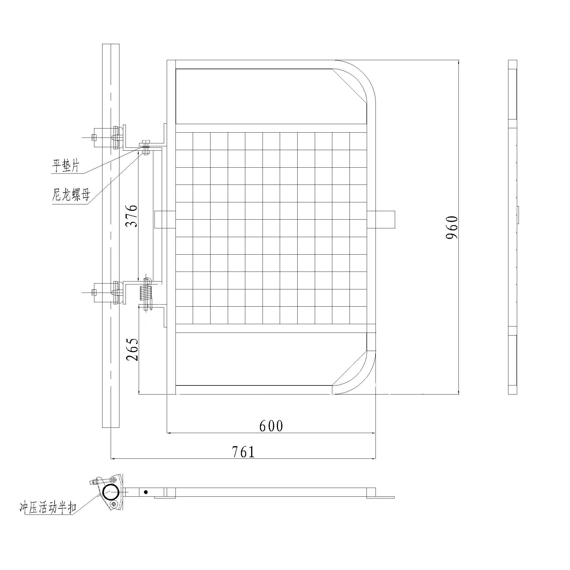 EK-DWG-Scaffolding Gate