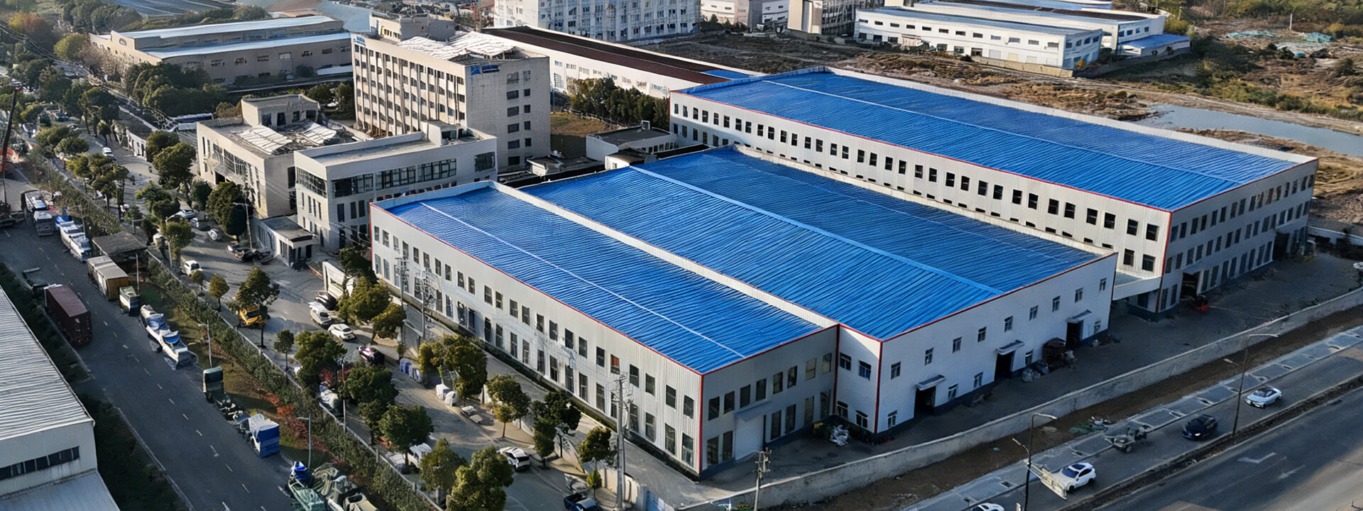 Scaffolding manufacturer banner