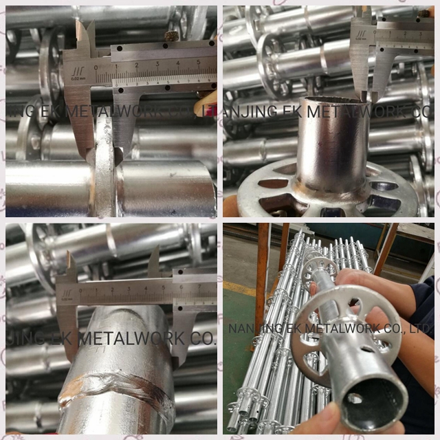 Galvnized Steel Standard for Ringlock Scaffolding1