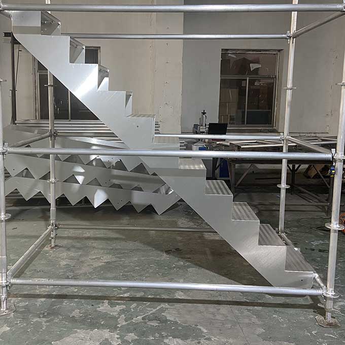 Aluminum Ringlock Scaffolding Stretcher Stair 2.4m*2.0m High