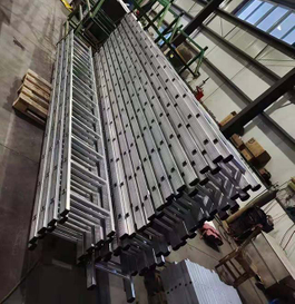 China W390 Aluminium Scaffolding 4M Vertical Ladder