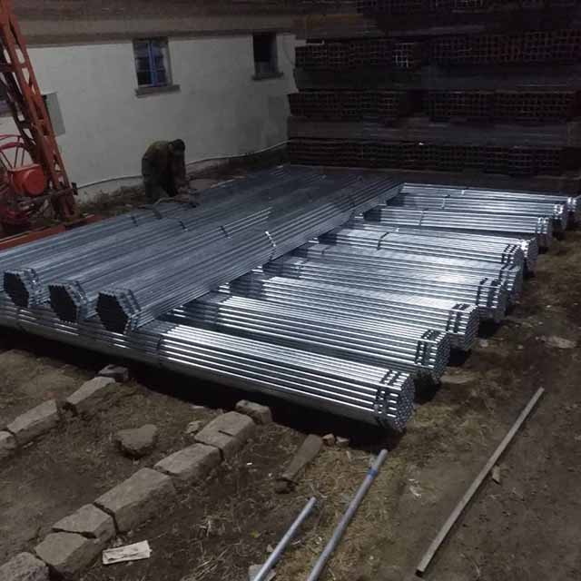 48.3 Steel Tube HDG Scaffolding Pipe