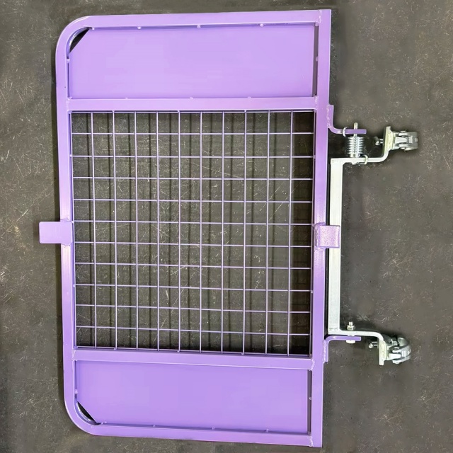 Purple Scaffolding Gate