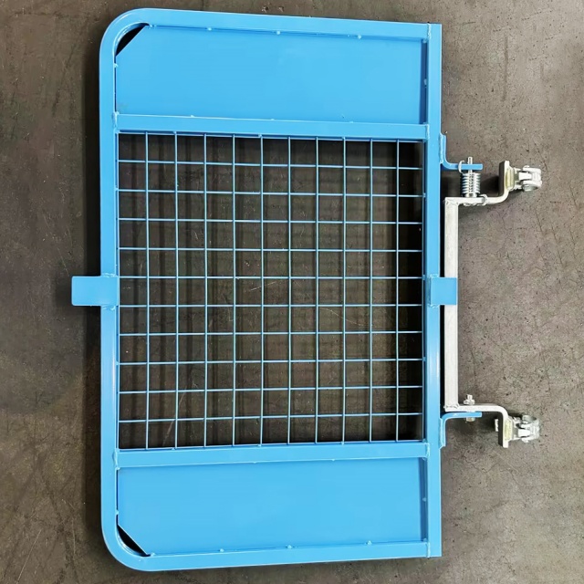 Light Blue Scaffolding Gate