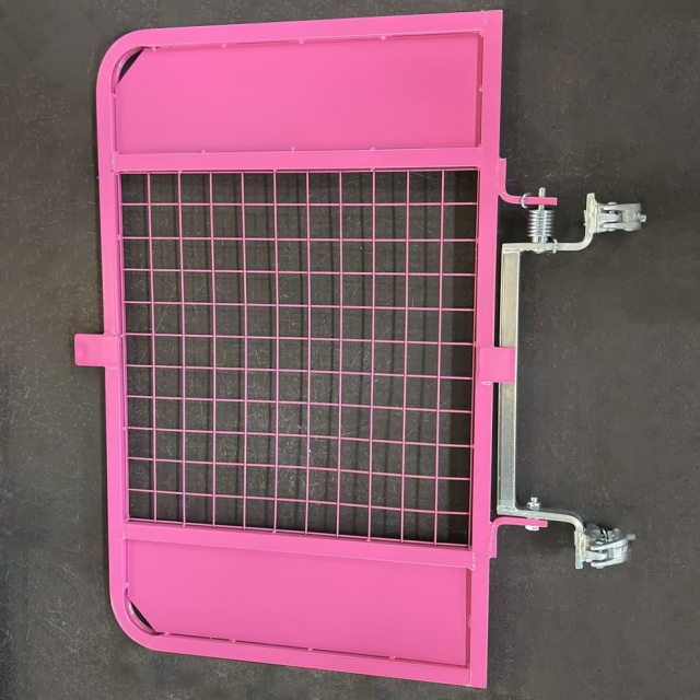 Pink Scaffolding Gate
