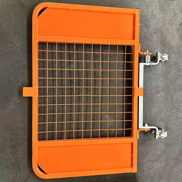 Orange Scaffolding Gate Orange Scaffolding Gate
